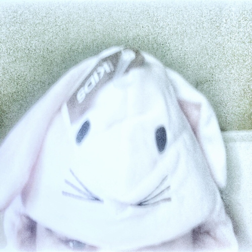 - Cotton On kids dress up soft Pink bunny hat for costume